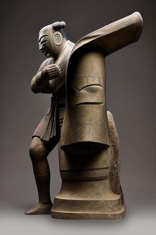 sanxingdui mask image by tigermomo
