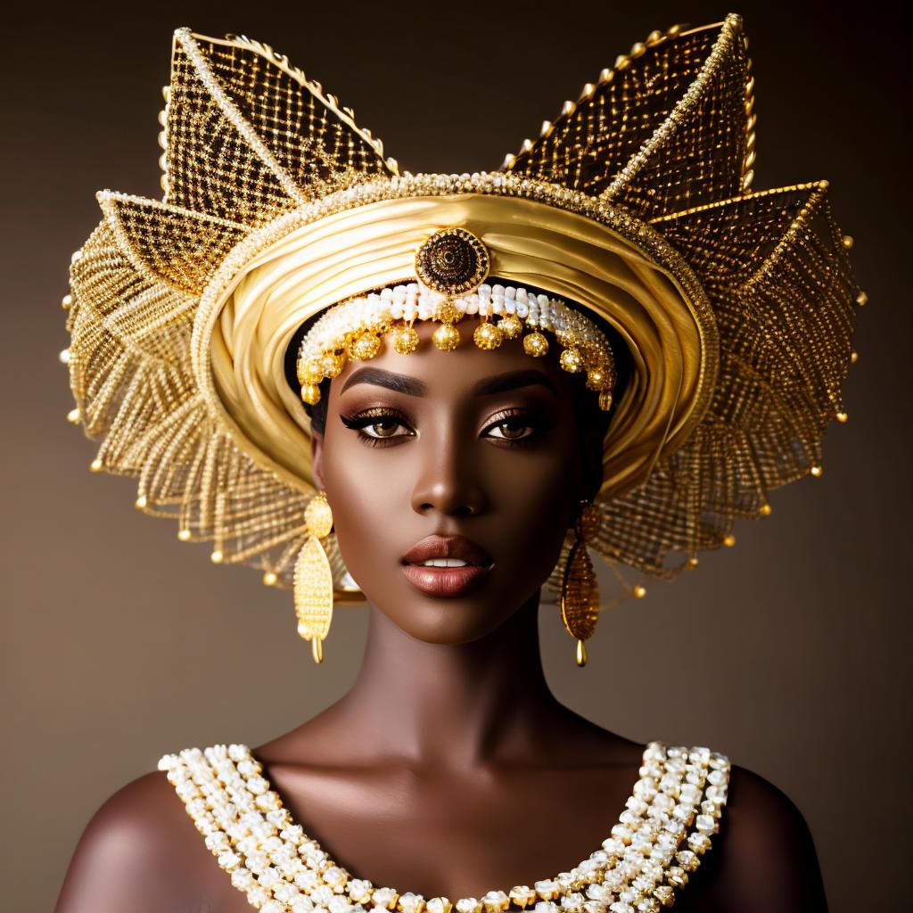 Sub-Saharian African Tribal Fusion Design image by EDG