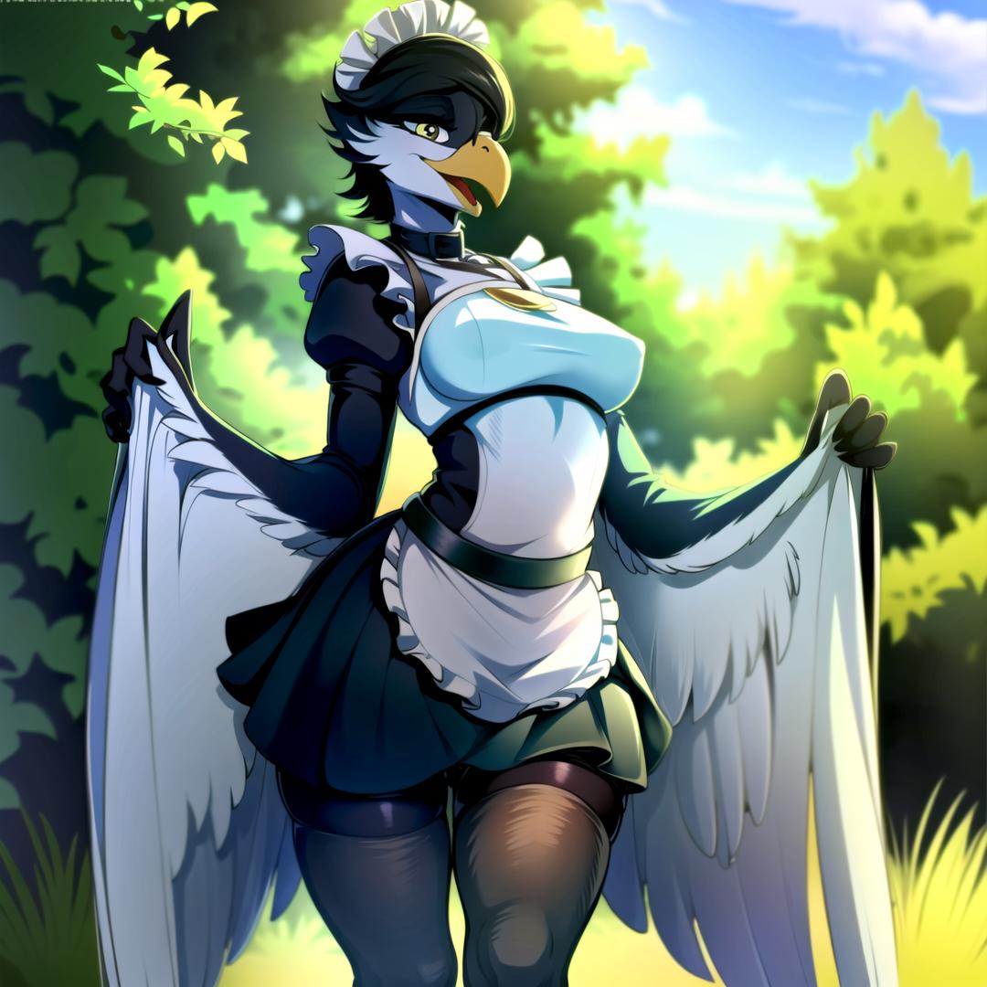 Anthro Birds LoRA image by Puffin