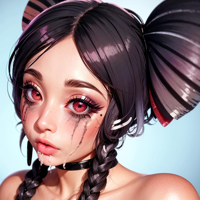{DD} Runny makeup mascara tears image by aDDont