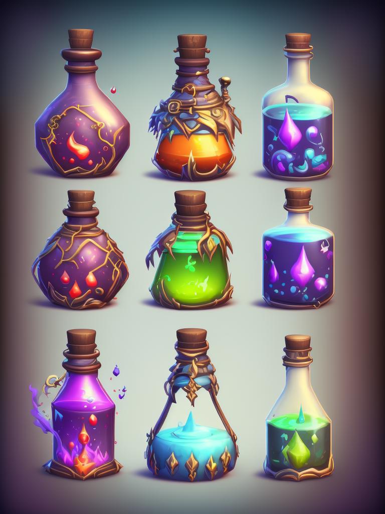 GAG - RPG Potions  |  LoRa XL image by idle