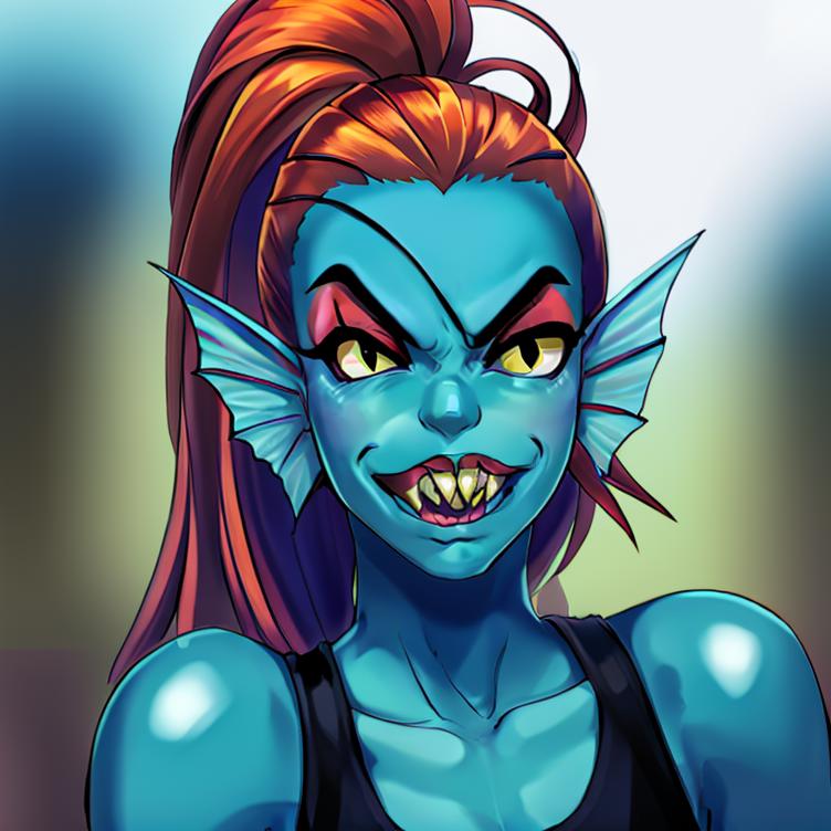 Undyne (Experimental) image by Clown__
