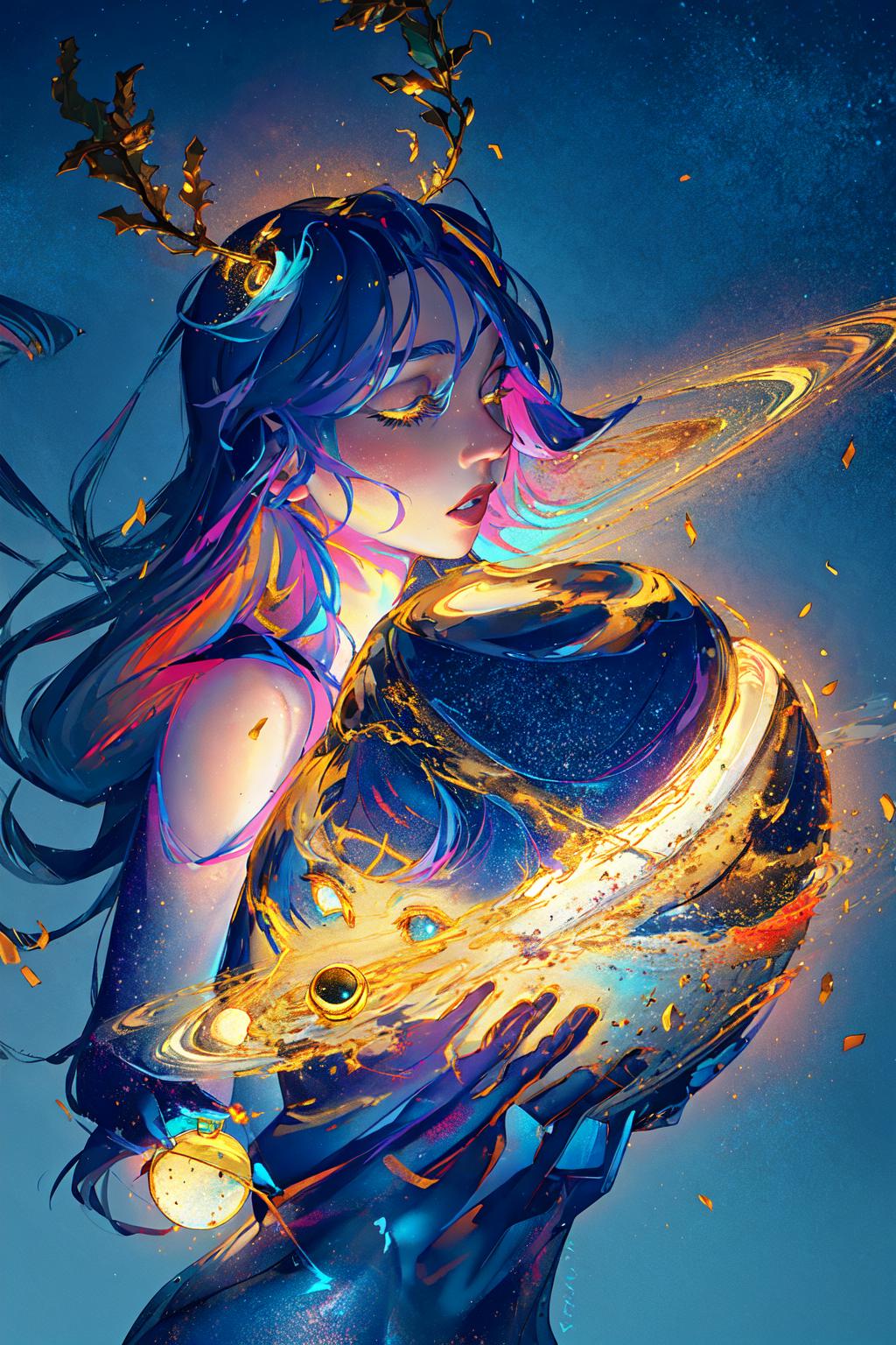 Starry Girl image by Eisthol