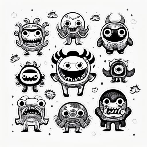 Doodle Monsters image by epinikion