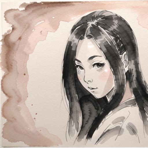 Ink wash Painting - Sumi-e Style LoRA image by Sakko
