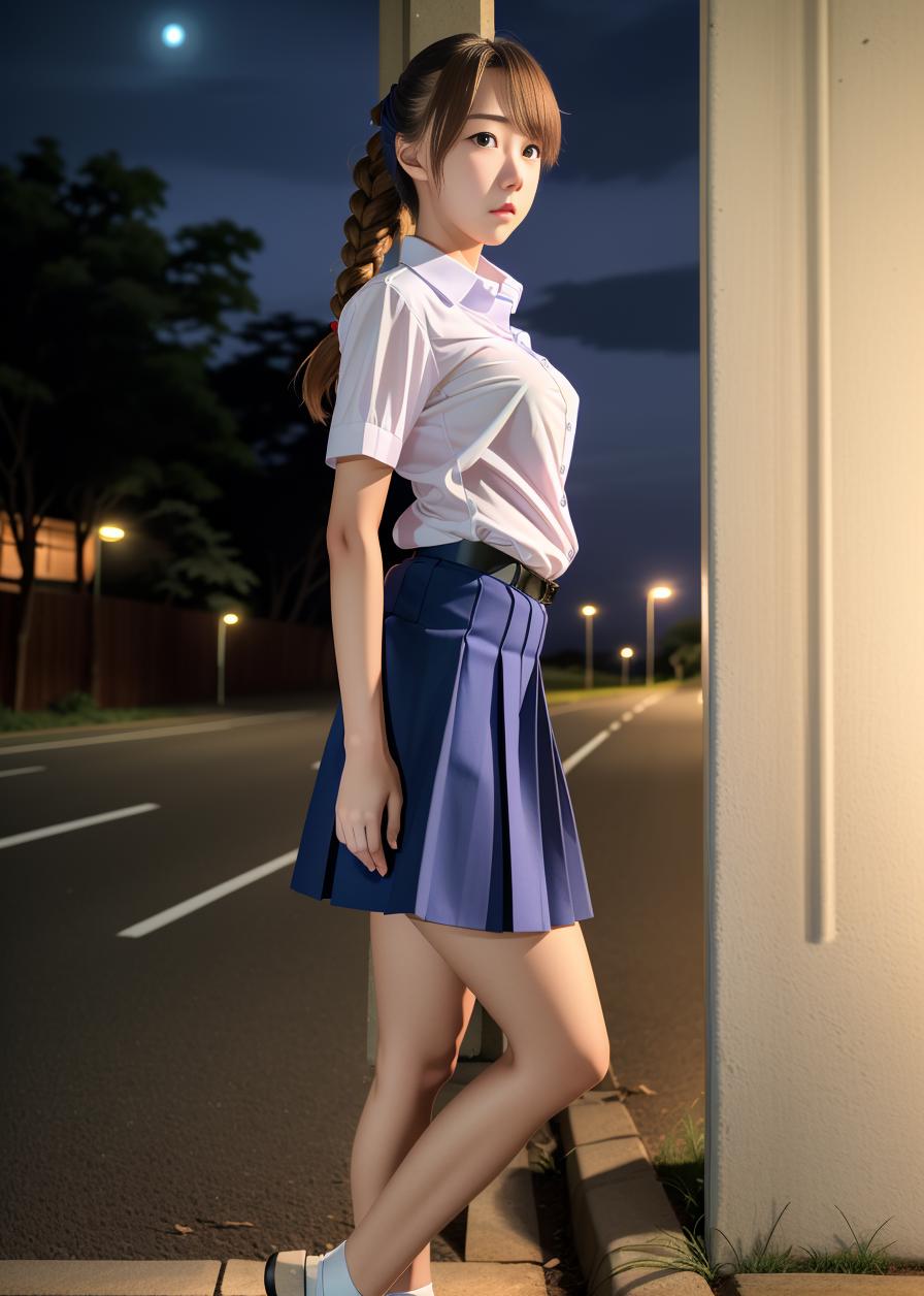 Thai High school uniform image by Pttrwt
