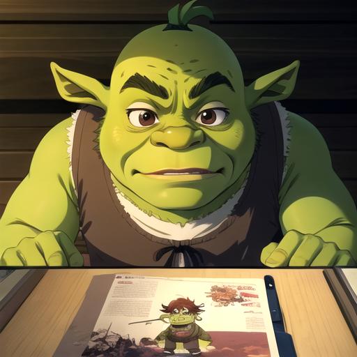 Shrek Diffusion「LoRa」 image by Sweed42