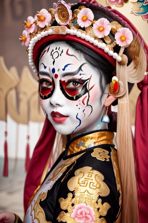Chineses_臉譜 (Chinese Facial_makeup) image by KAVE
