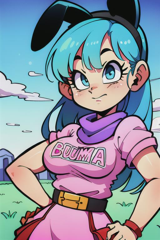 Young Bulma Brief - Dragon Ball | Character image by thefoodmage