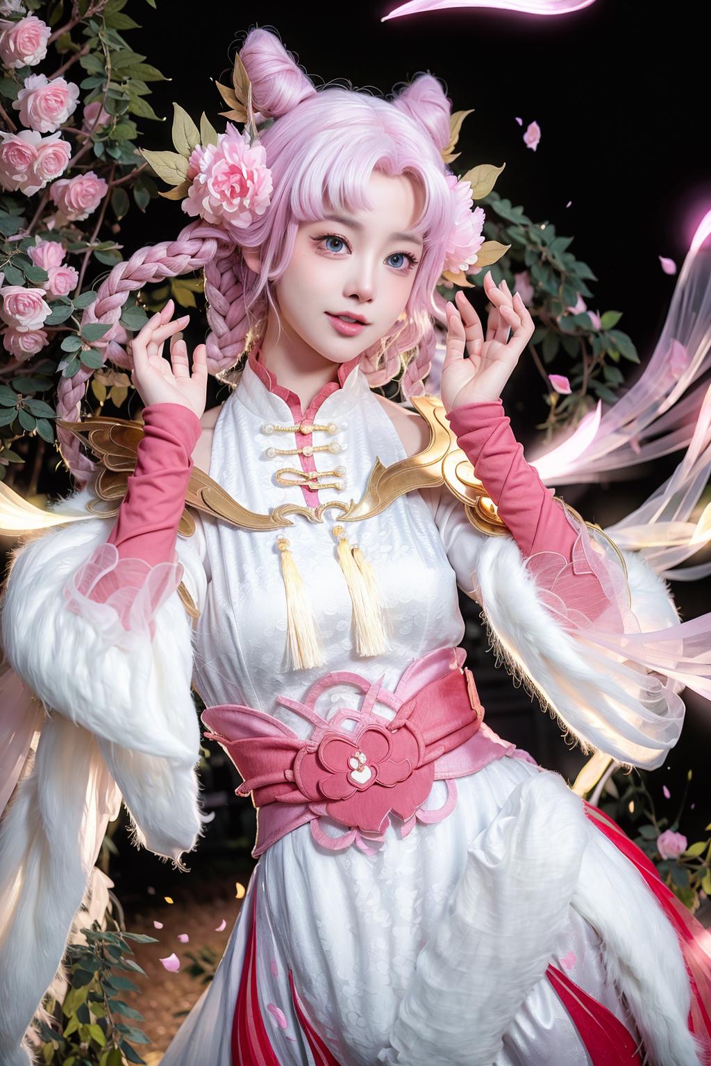 Chang'e's  skin in Honor of Kings: 拒霜思 remake | Realistic LORA image by jappww