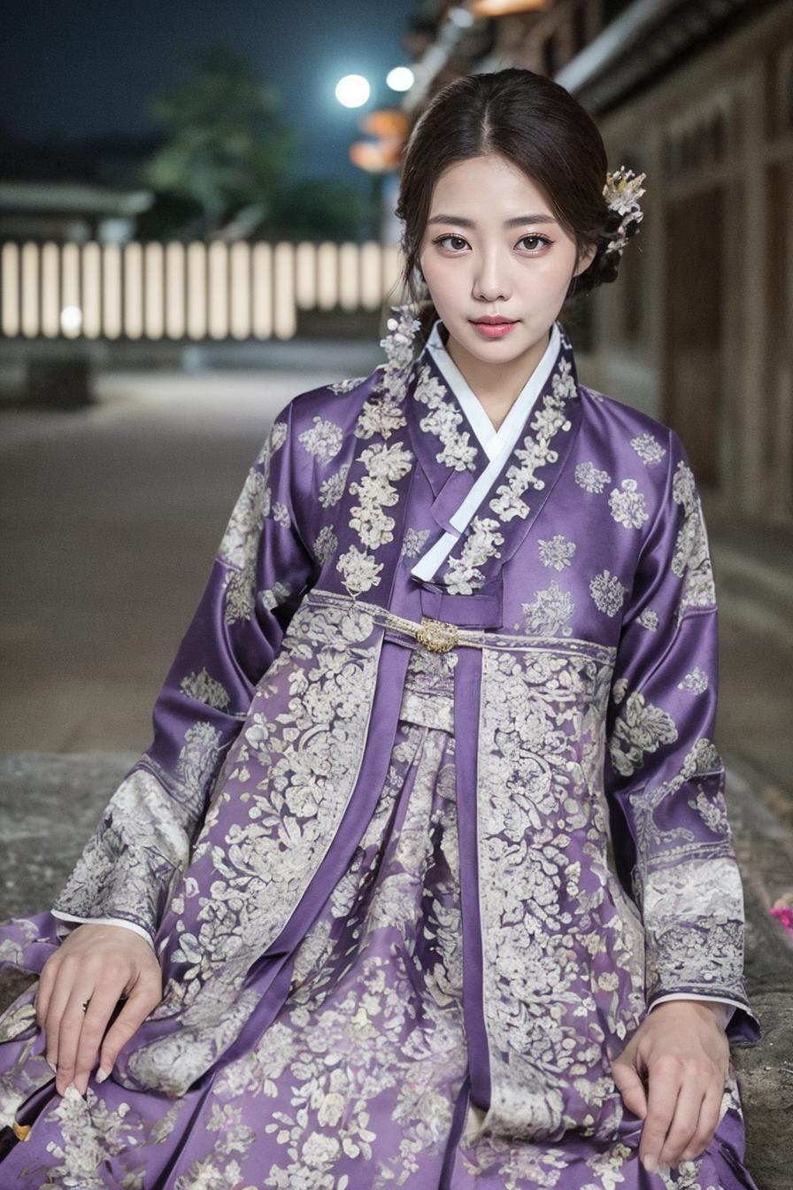 Female Noble Class Hanbok - Korea Clothes image by dfsdafasdfsdafsdf