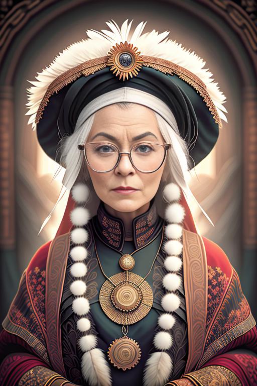 Steampunk Granny Style - surreal steampunk female portraits (steampunkgranny) image by Peaksel