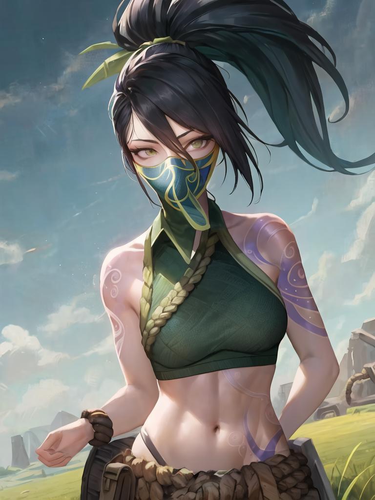 Akali from League of Legends image by Krudor