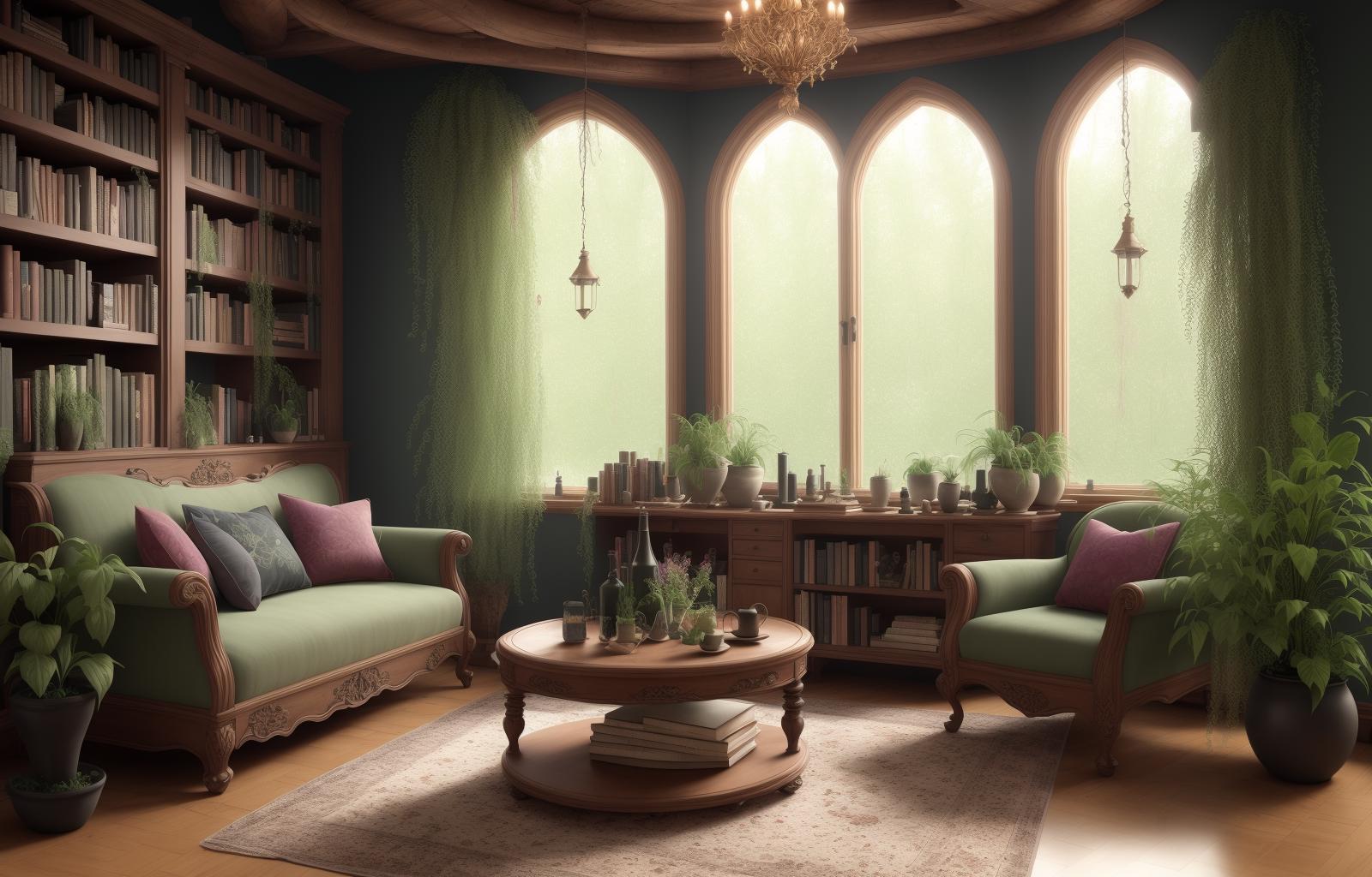 Magical Interior Style: Hobbit inspired living rooms, kitchens, bathrooms and more image by marshall424