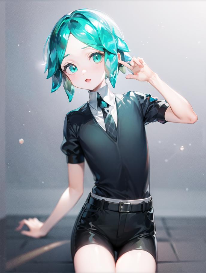 phosphophyllite | 磷叶石-宝石之国 image by yjsp