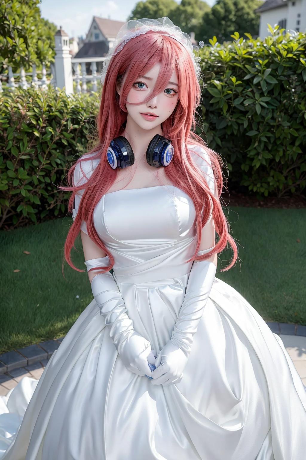 Nakano Miku in The Quintessential Quintuplets | Realistic LORA image by jappww