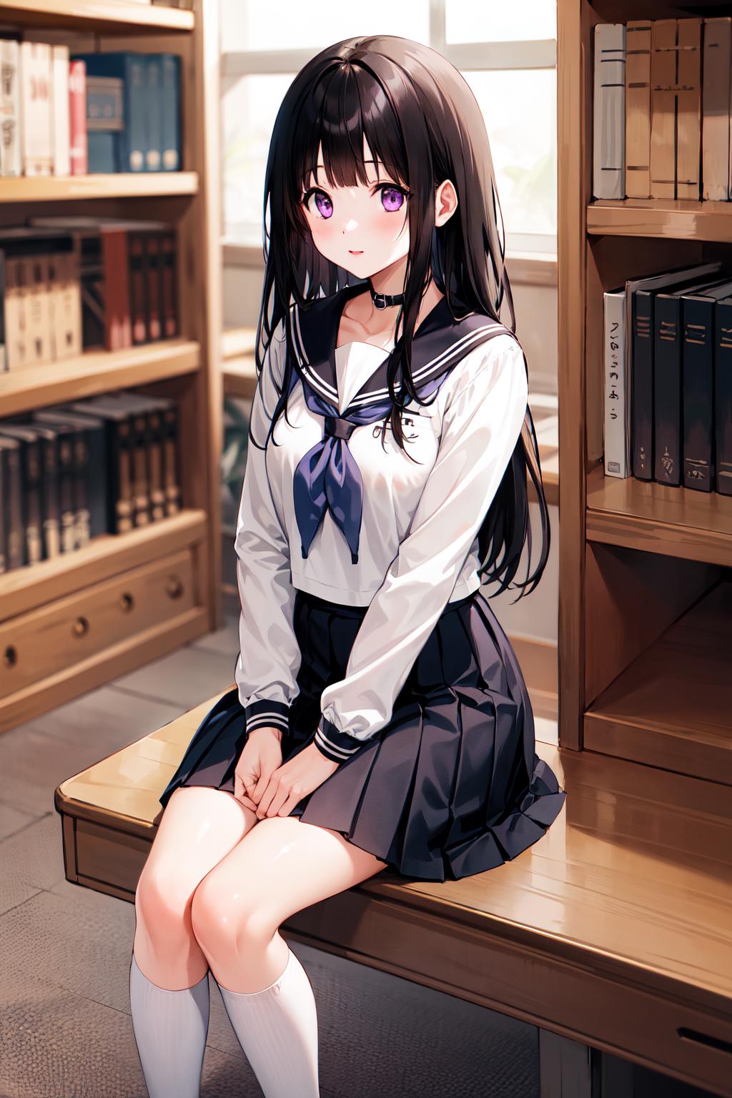 Chitanda Eru 千反田える / Hyouka image by h_madoka