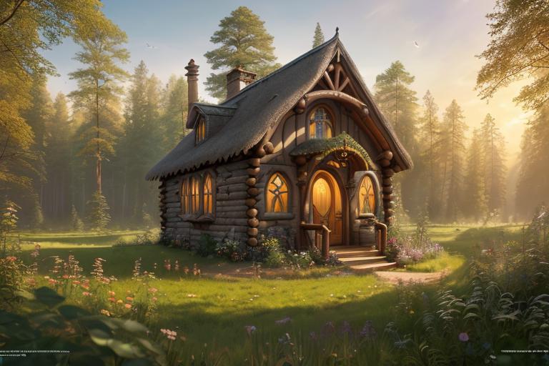 Better Hobbit House - fantasy cottage in the style of Lord of The Rings image by Peaksel