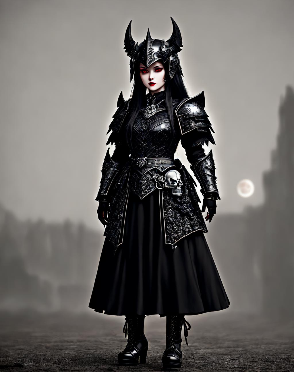 Goth Gal - Armored image by EDG