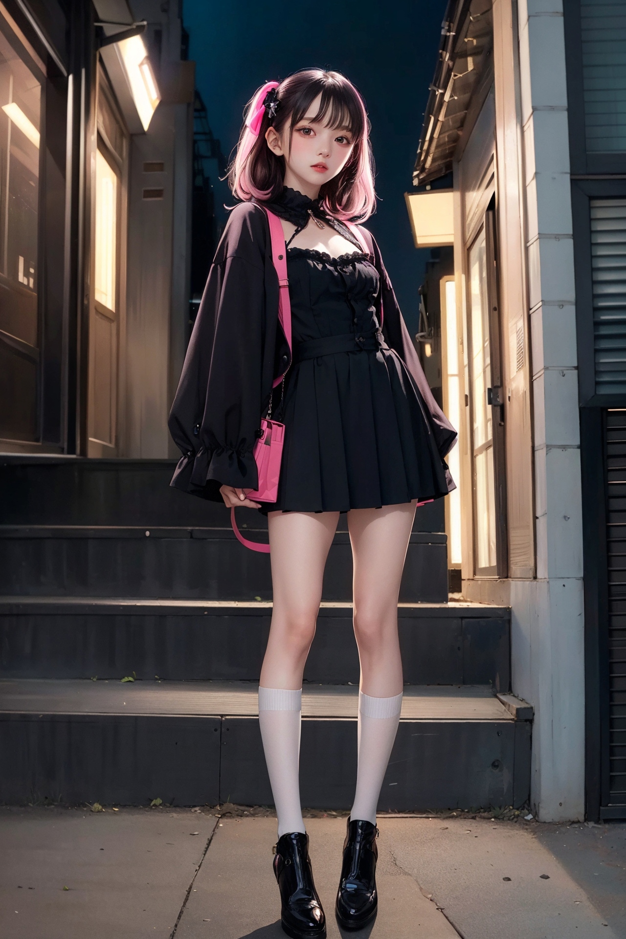 [LoRA]地雷系/量産型ファッション | landmine girl fashion | 地雷系量产系妹子 image by kinshin007