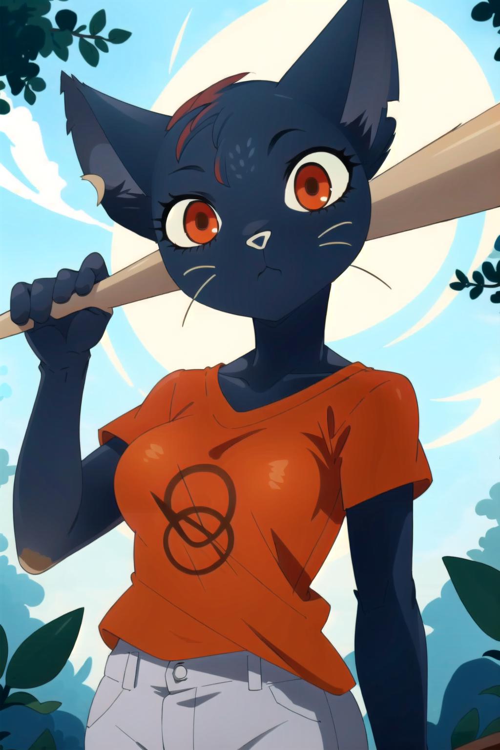 Mae Borowski (Night in the Woods) LoRA image by Puffin