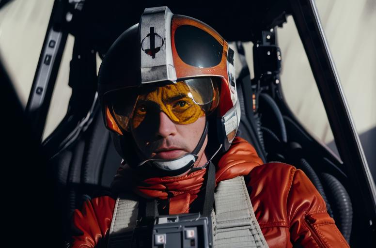 Star wars rebel pilot suit(cockpit view update) image by impossiblebearcl4060