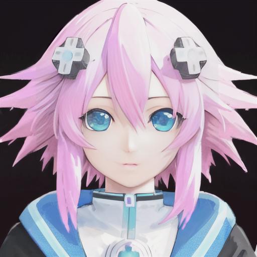 Neptune / Nepu 392 Character Lora hyper dimension neptunia image by broumbroum