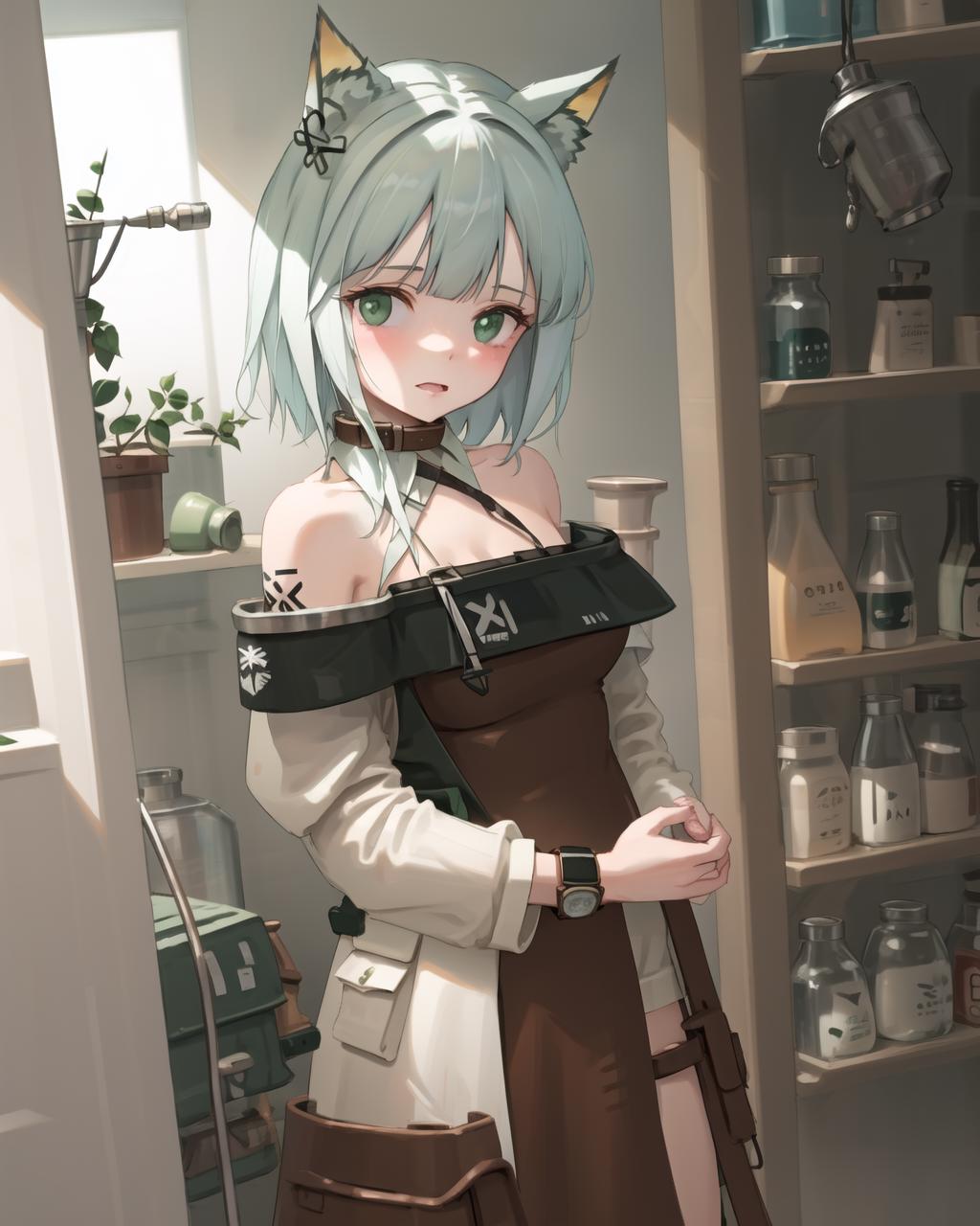 Arknights Kal'tsit 明日方舟 凯尔希 image by dofennis