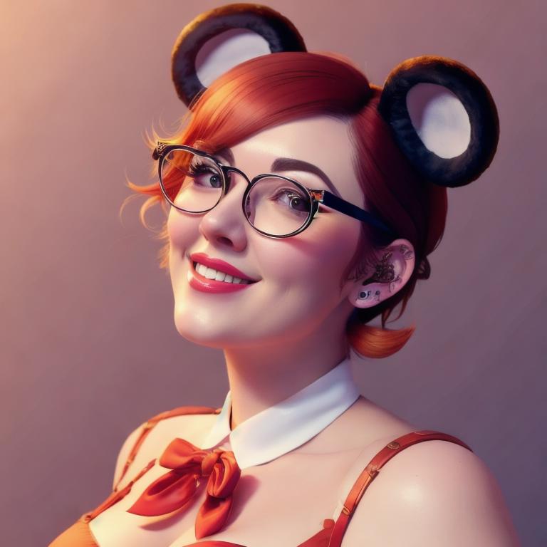 AI model image by mousewrites