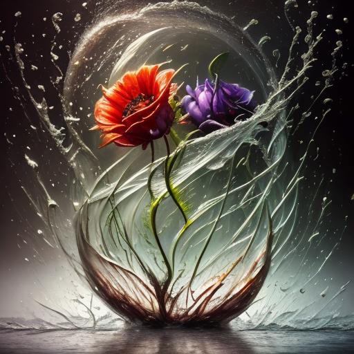 SDArt : Elemental Flowers image by guizmus