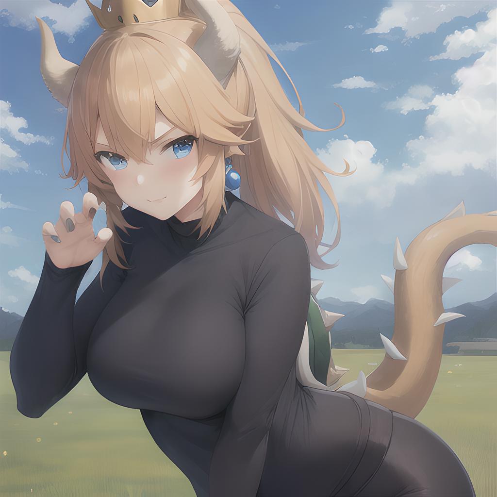 Bowsette | Character Lora 1860 image by Legendaer
