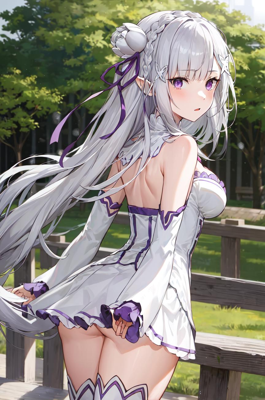 Emilia (Re:Zero) image by bloodsplash