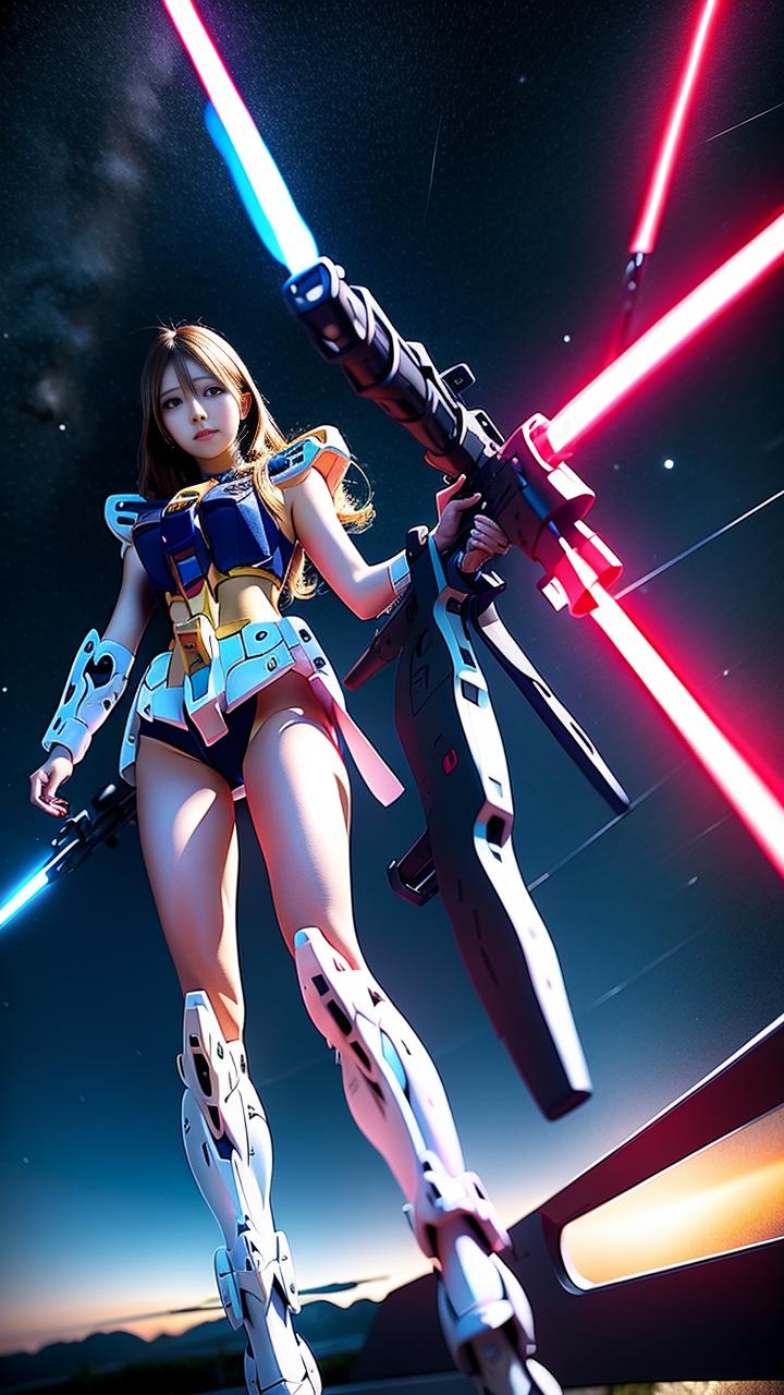 GundamGirl image by AI_HE