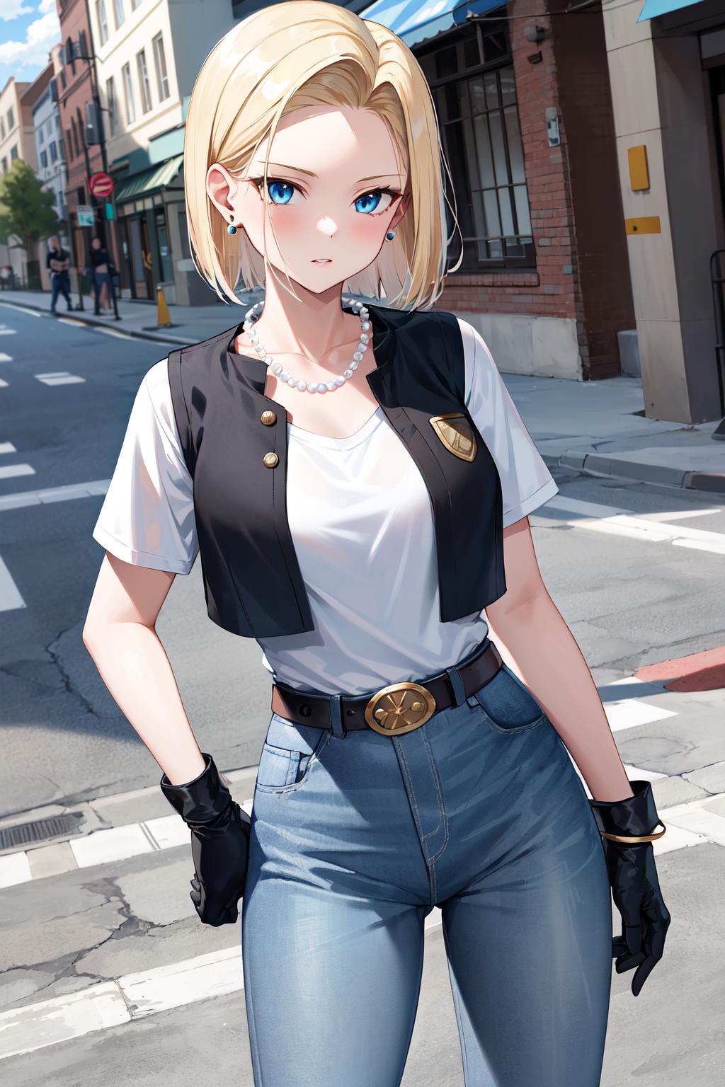 Android 18 人造人間18号 / Dragon Ball Z image by h_madoka