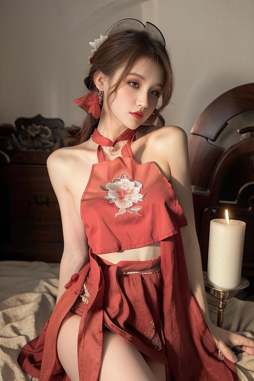 也许是肚兜 belly wrap，A kind of Chinese ancient women's underwear image by ppuog73328