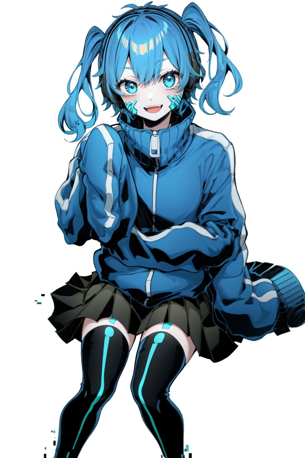 Ene - Cyber Girl | Kagerou Project | LoRA image by L115A4