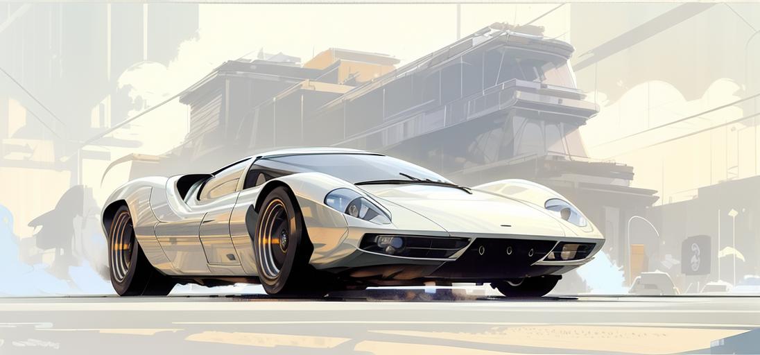 Cardesign-Syd Mead Style image by CryptoCars_Lab