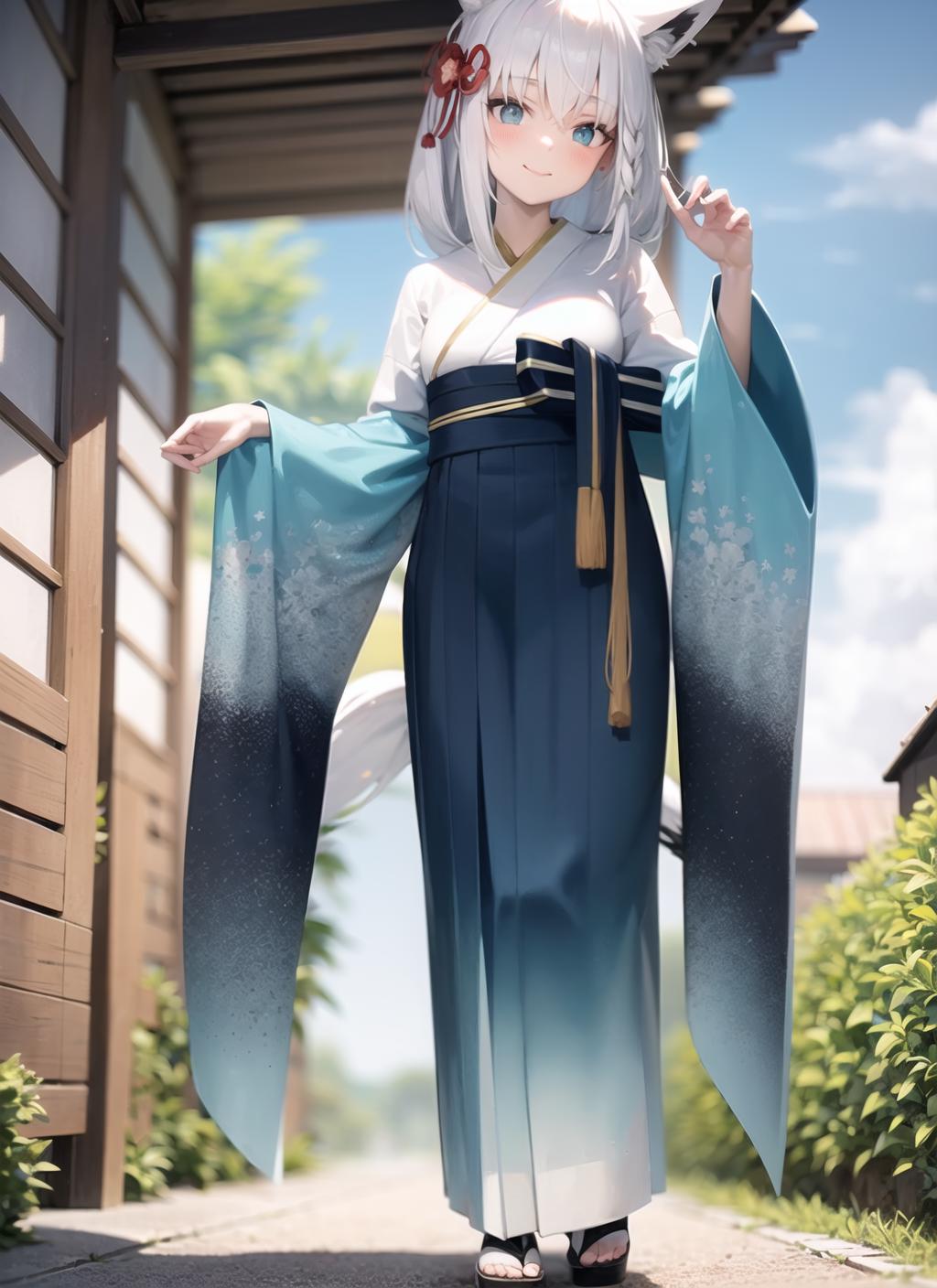 Shirakami Fubuki Hololive | 8 Outfits | Character Lora 2469 image by Numeratic