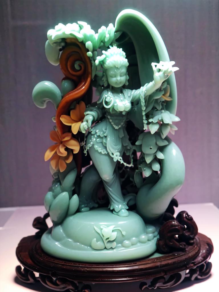 玉器/木雕文玩 wood/jade statue style image by datse