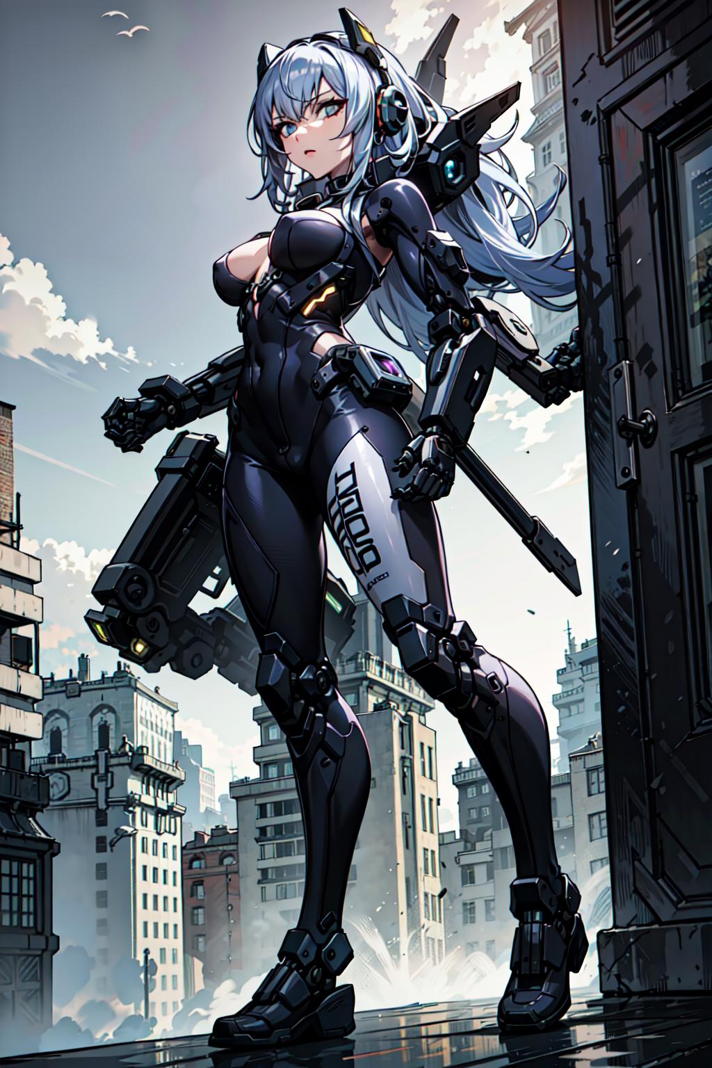 mecha_musume merged_multiple pack image by cometshooting