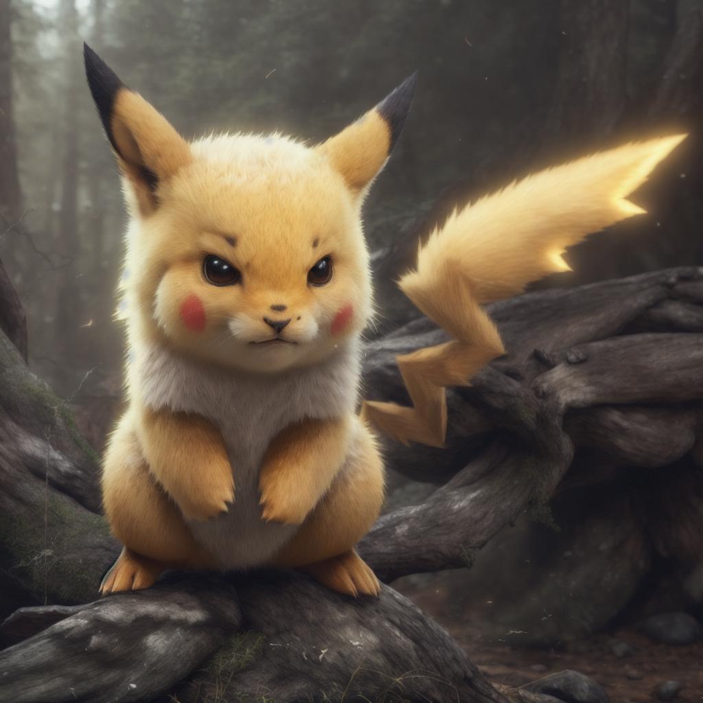 PokePika - Lora File for a realistic Pikachu from Pokemon image by nakryum