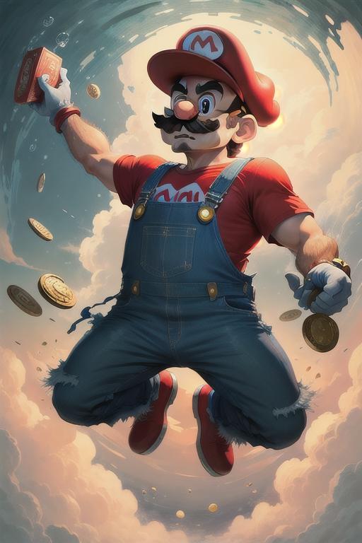 Super Mario LoRA image by thefoodmage