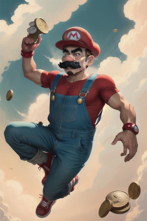 Super Mario LoRA image by thefoodmage