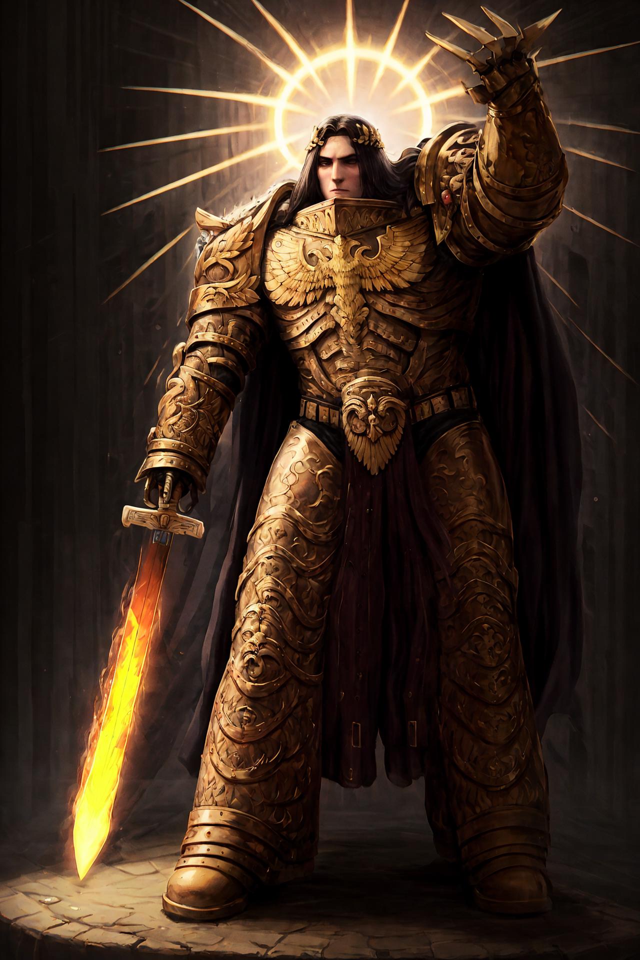 Warhammer 40,000 Emperor of Mankind image by ZT000