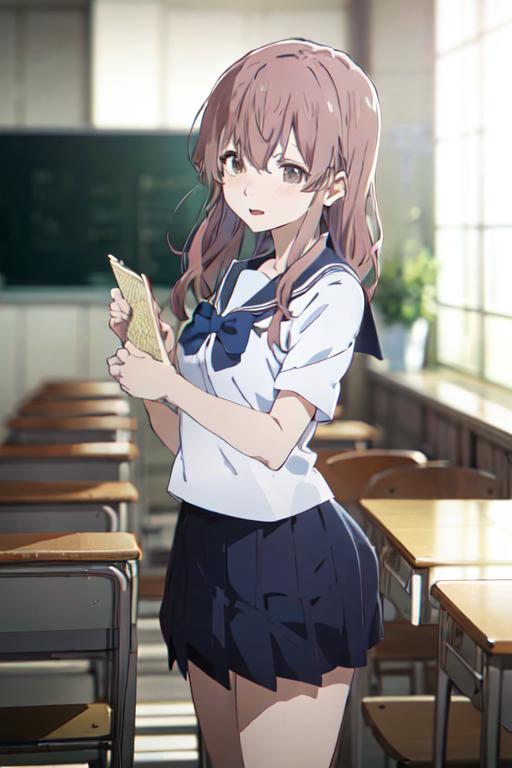 A Silent Voice (Koe no Katachi by Kyoto Animation) Style LoRA image by CityEdge