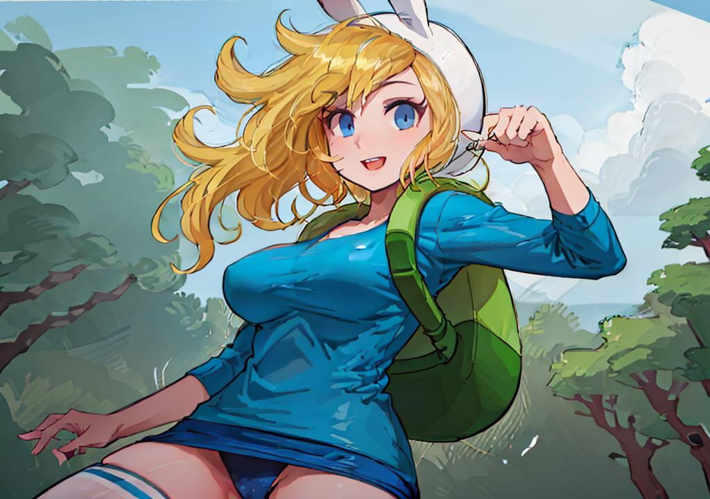 Fionna the human / Adventure Time Series image by YeiYeiArt