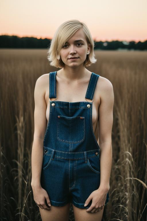 Naked overalls/suspenders image by adry