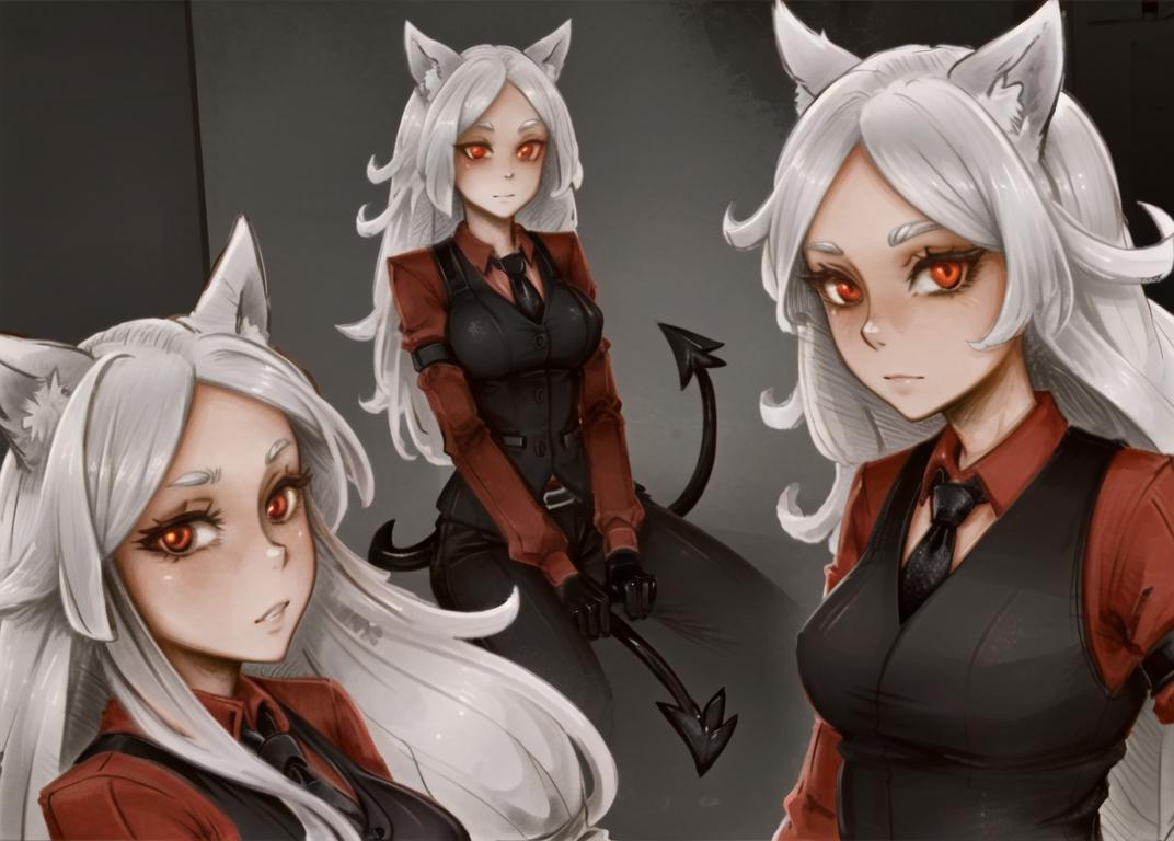 Cerberus - Helltaker - Character LORA image by worgensnack