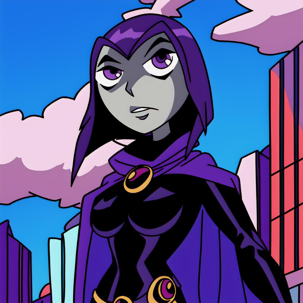 Raven Teen Titans 2003 image by thefoodmage