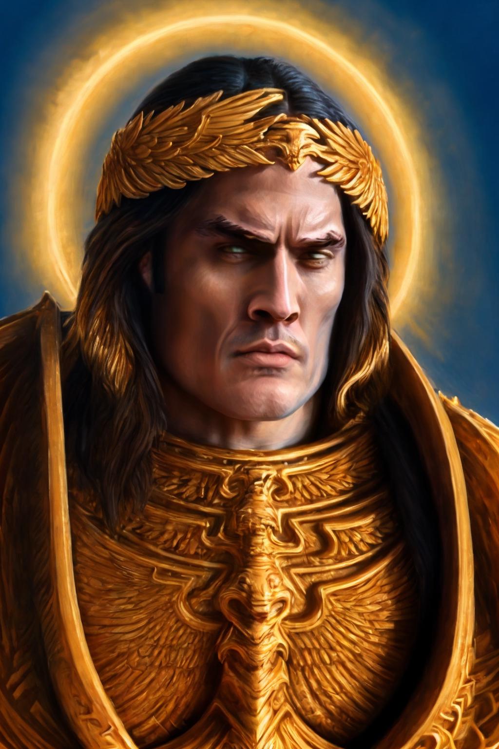 Warhammer 40,000 Emperor of Mankind image by fiddlesandsticks